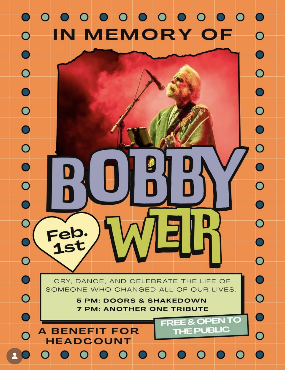 In Memory of Bob Weir