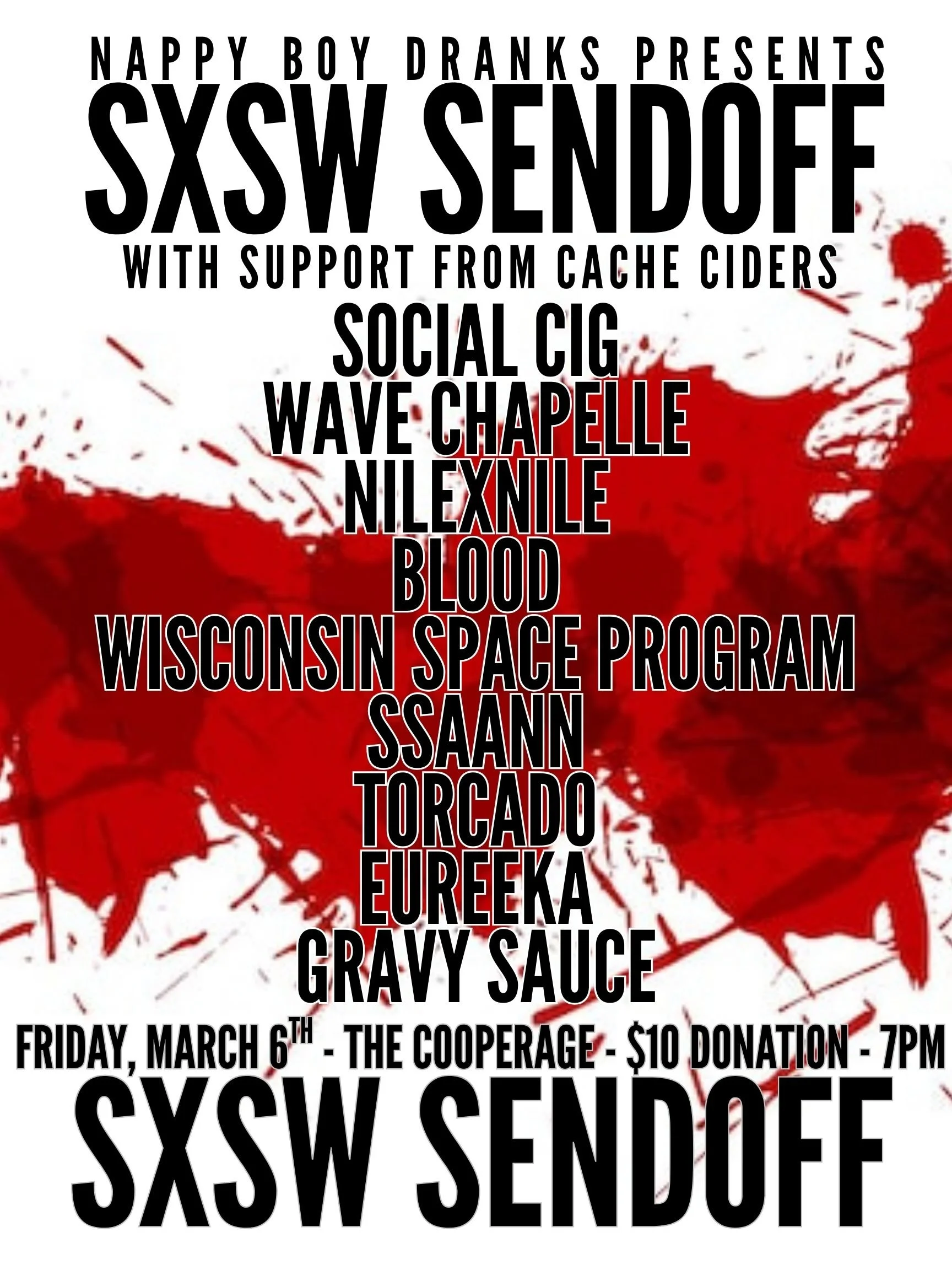 SXSW Sendoff Party!
