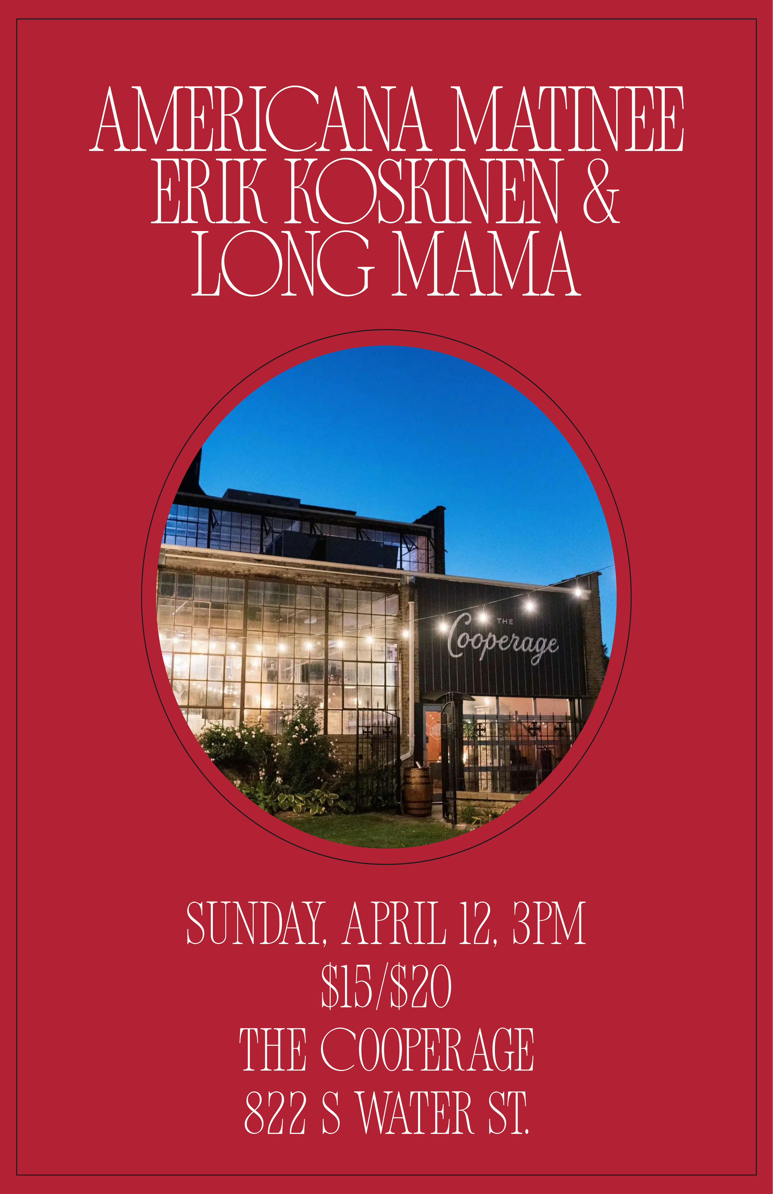 Americana Matinee: Erik Koskinen & Long Mama