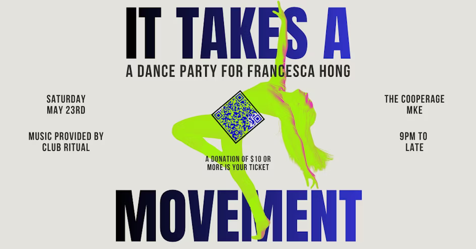 It Takes A Movement: Friends of Fran Dance Party
