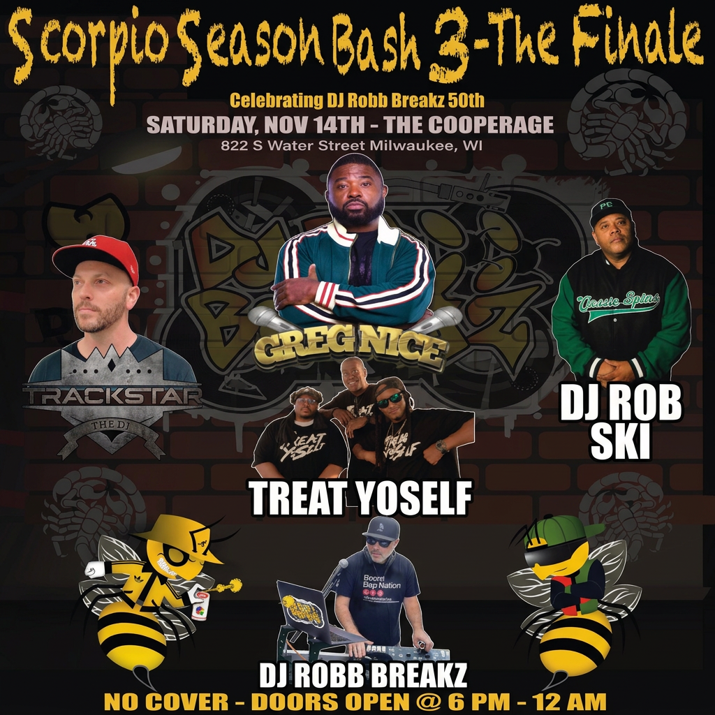 Scorpio Season Bash 3: The Finale
