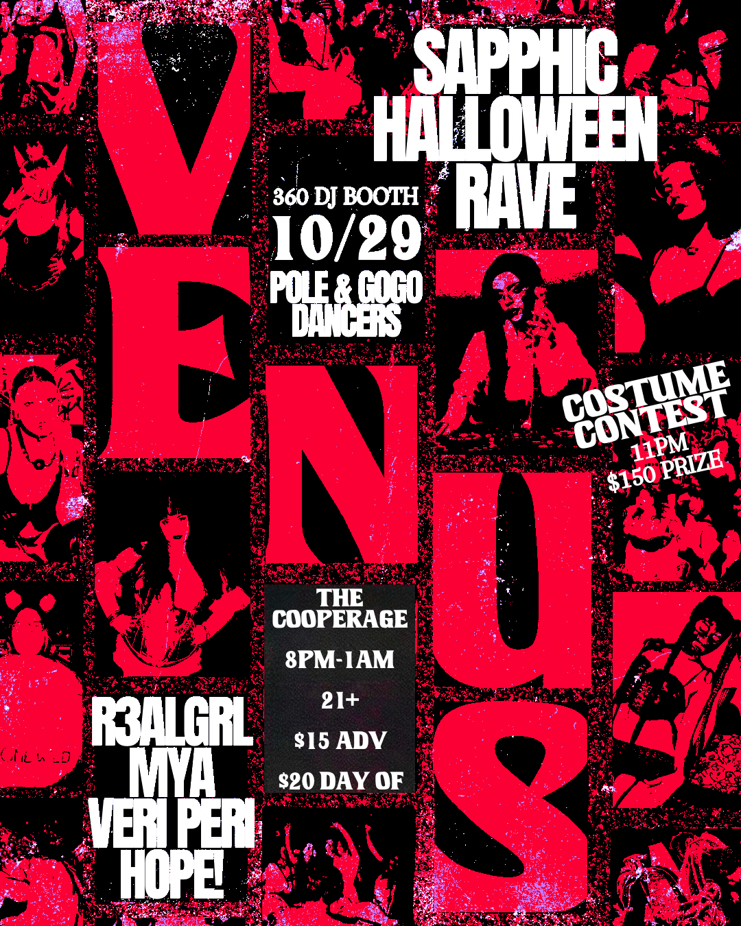 Venus Presents: Sapphic Halloween Rave