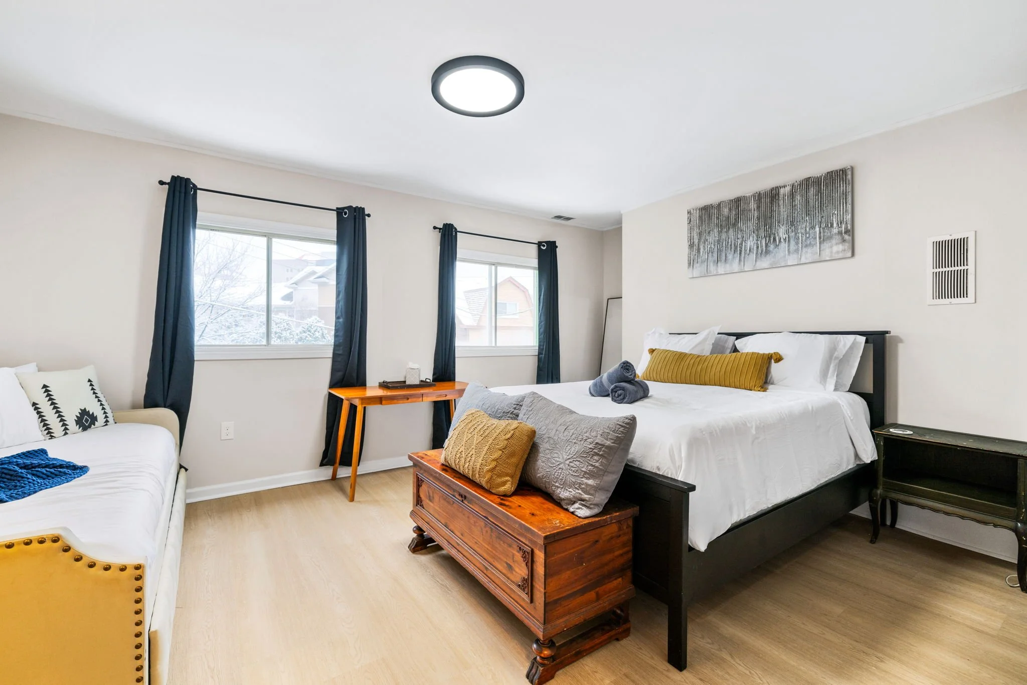 Completed residential renovation – Oakland Pittsburgh PA