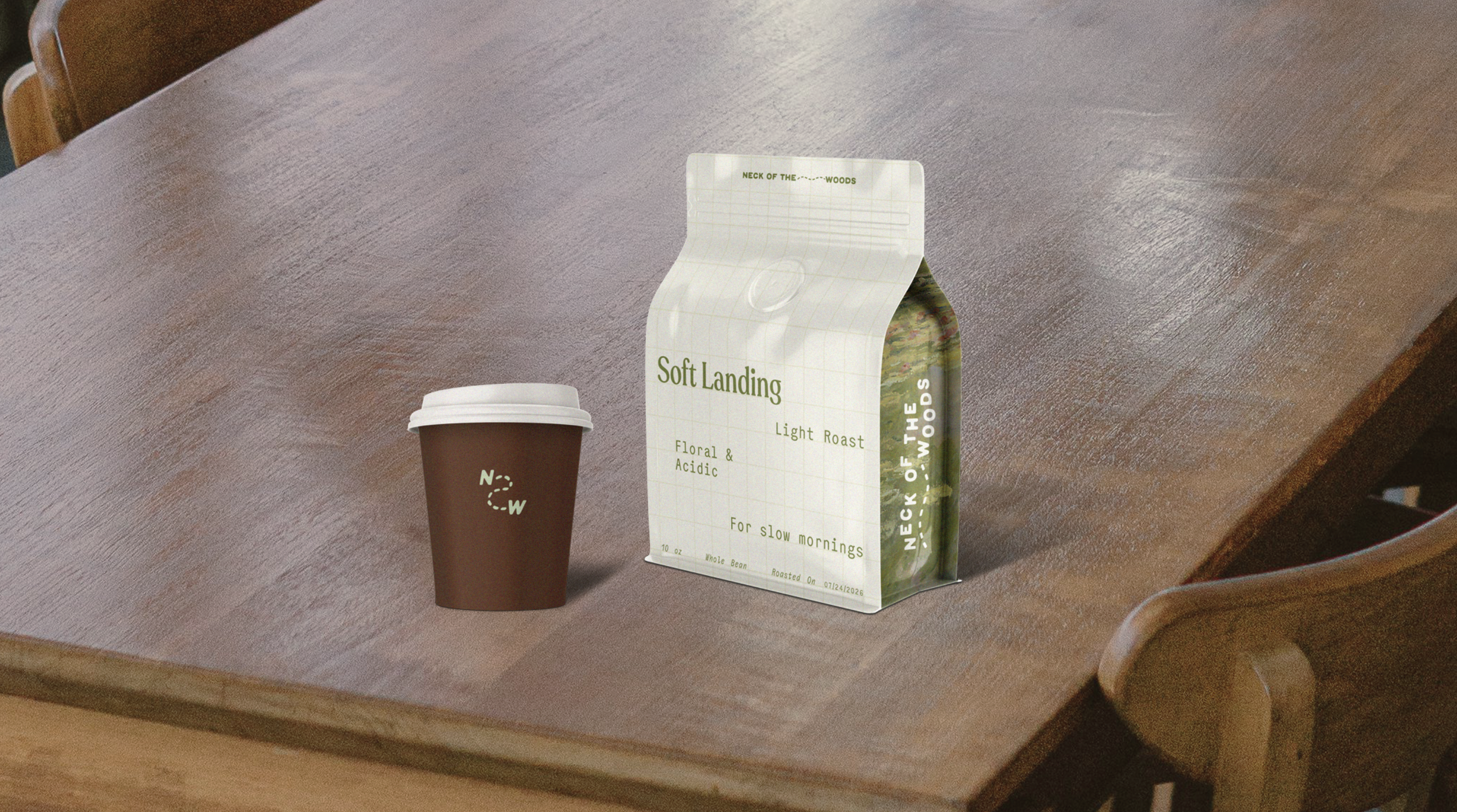 Cafe Branding - Map inspired, a gathering place for human connection of flavors and shared experiences