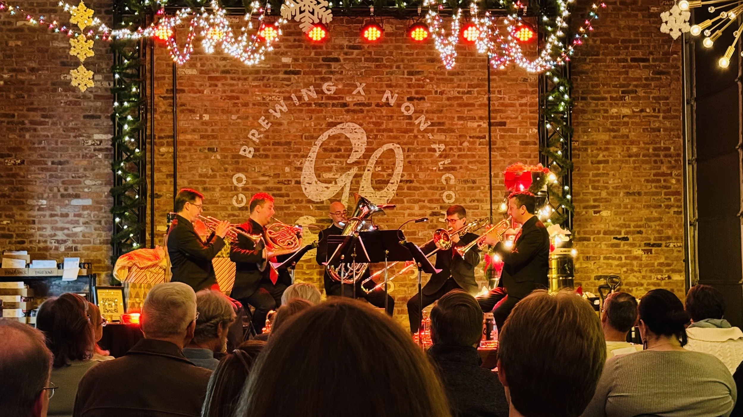 Holiday Brass at Blind Corner Brewery