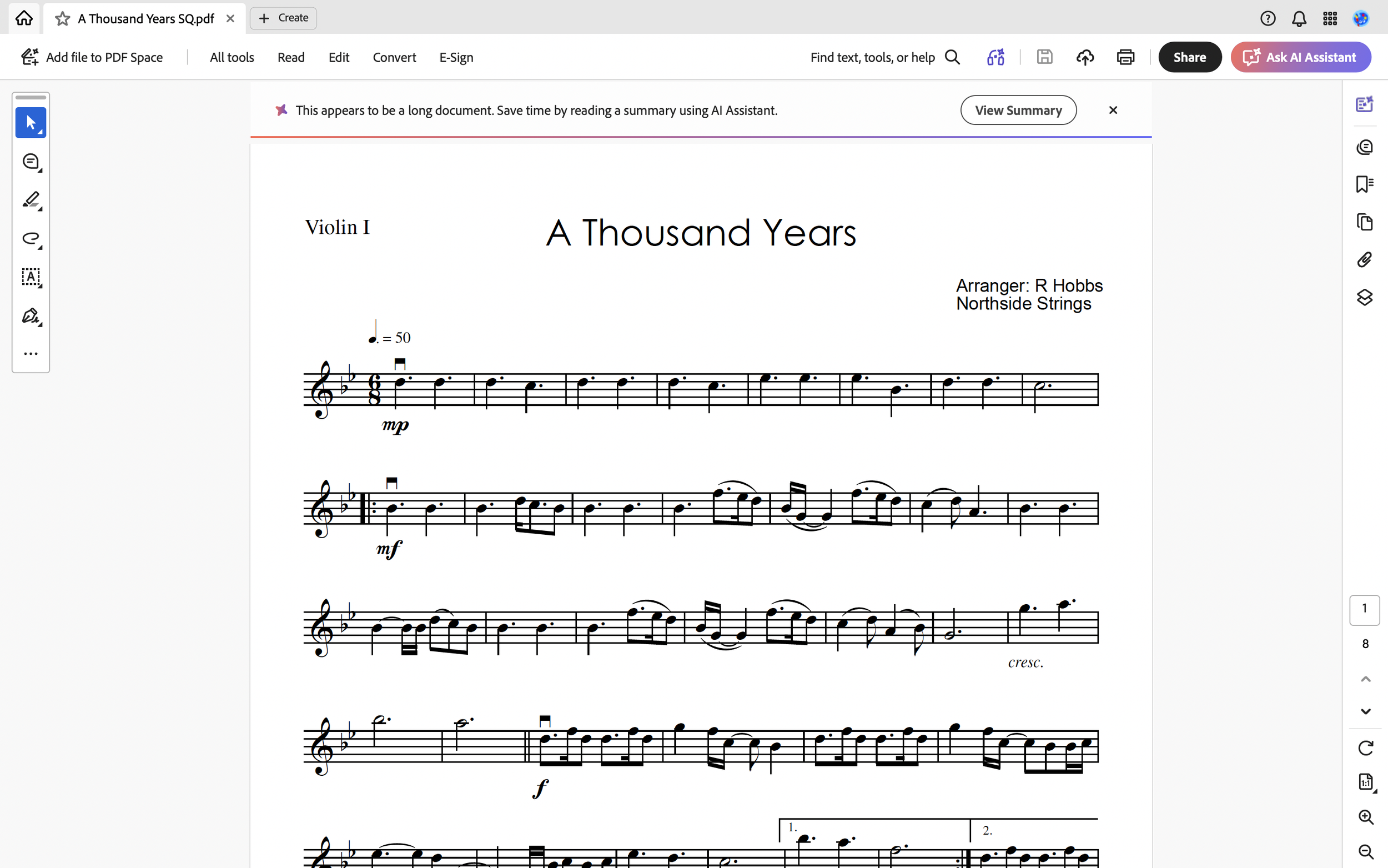 A thousand Years