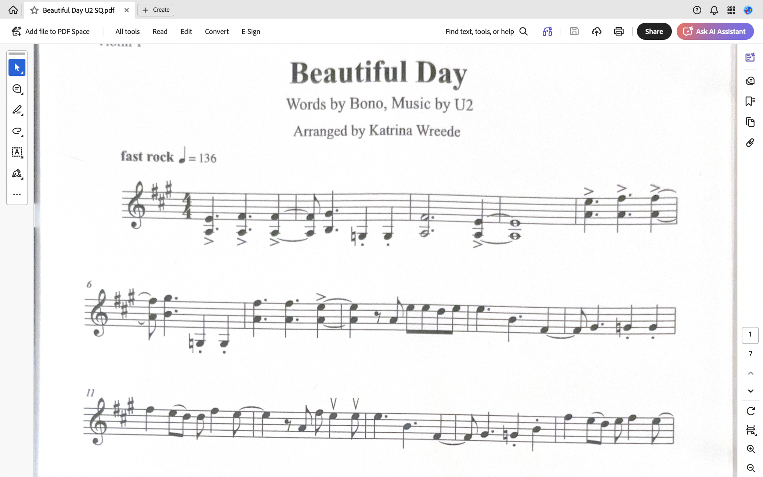 Beautiful Day U2