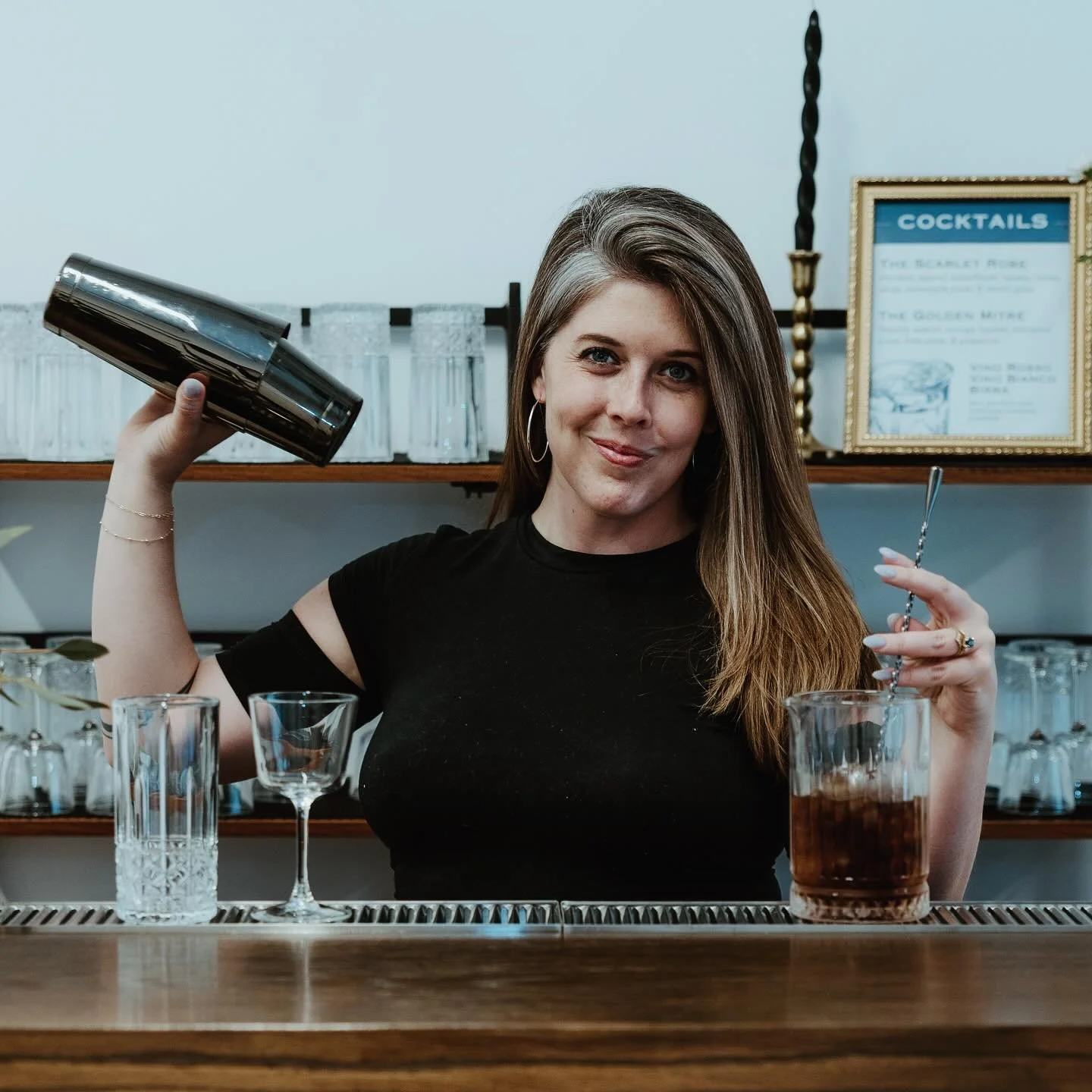 There&rsquo;s a certain kind of magic in the ritual &mdash; the clink of glass, the swirl of spirits, the quiet power in knowing exactly what to pour and when. Behind the bar, I don&rsquo;t just make cocktails&hellip; I mix potions. ✨🖤

I&rsquo;ve n
