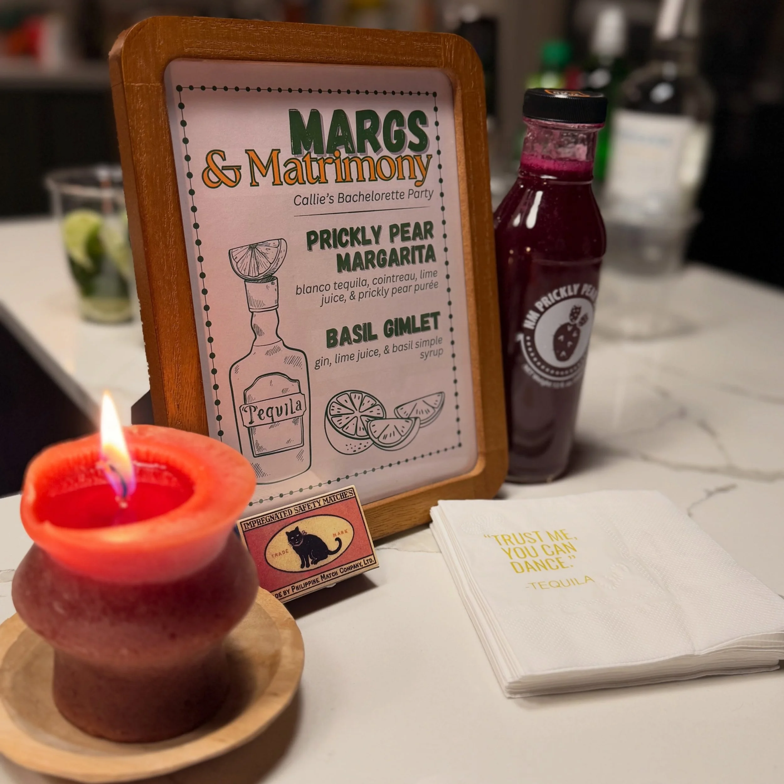 Margs &amp; Matrimony👰🏻🍋&zwj;🟩

A special bachelorette party for a special young lady! This is definitely the farthest we&rsquo;ve ever flown to make a cocktail 🥳

Cheers to a lifetime of love!