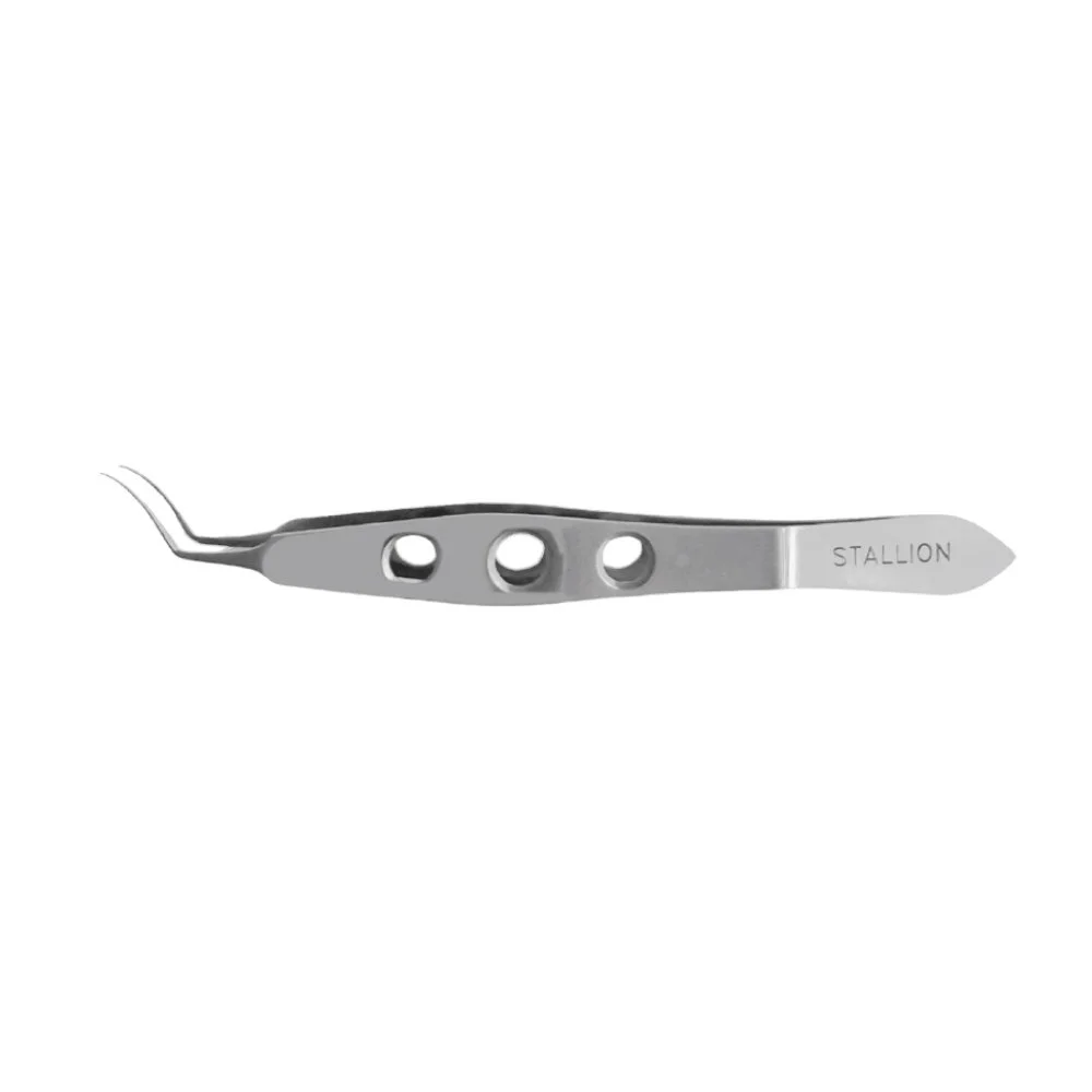 ST-16025 - Masket Capsulorrexis Forceps With Shanks CV Flat Handle