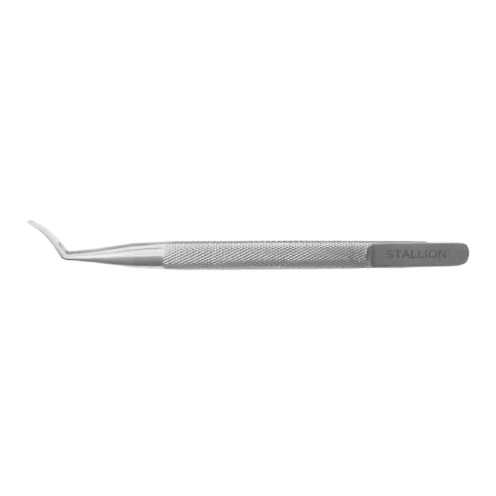 ST-16005 - Utrata Capsulorrexis Forceps Round Handle Curved