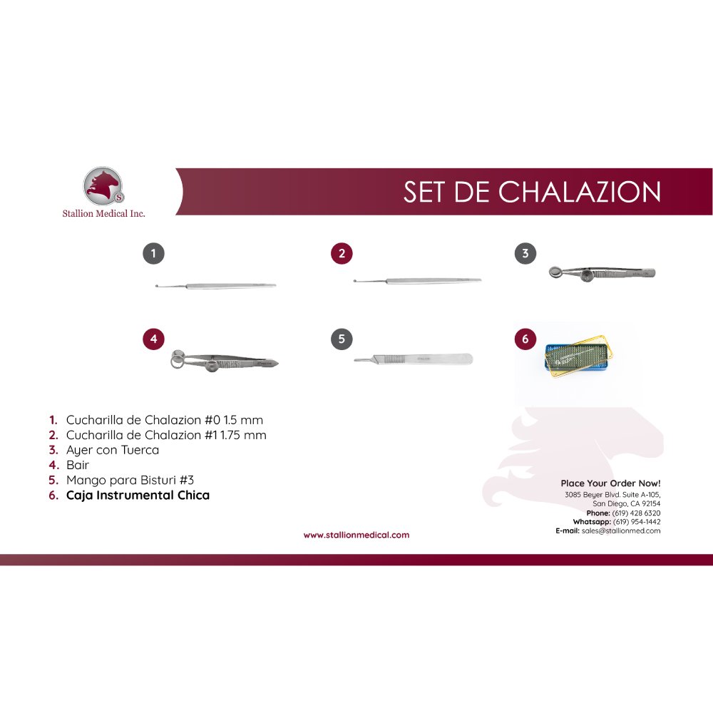 Set de Chalazion