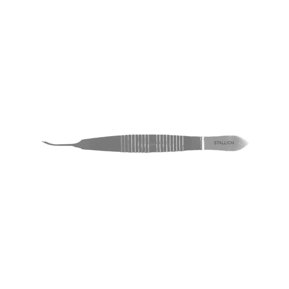 ST-16275 - Freeman Jaffe Lens Holding Forceps Curved with Platform