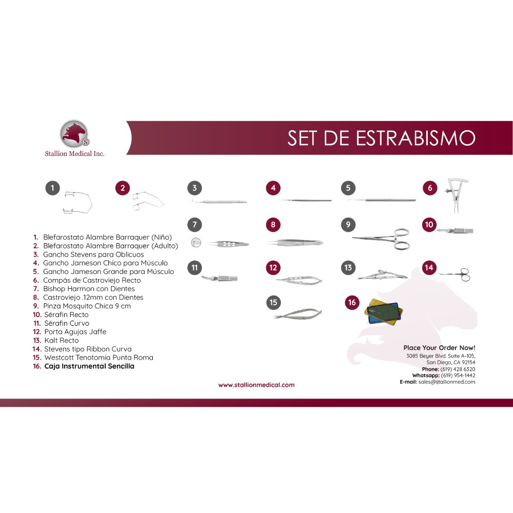Set de Estrabismo