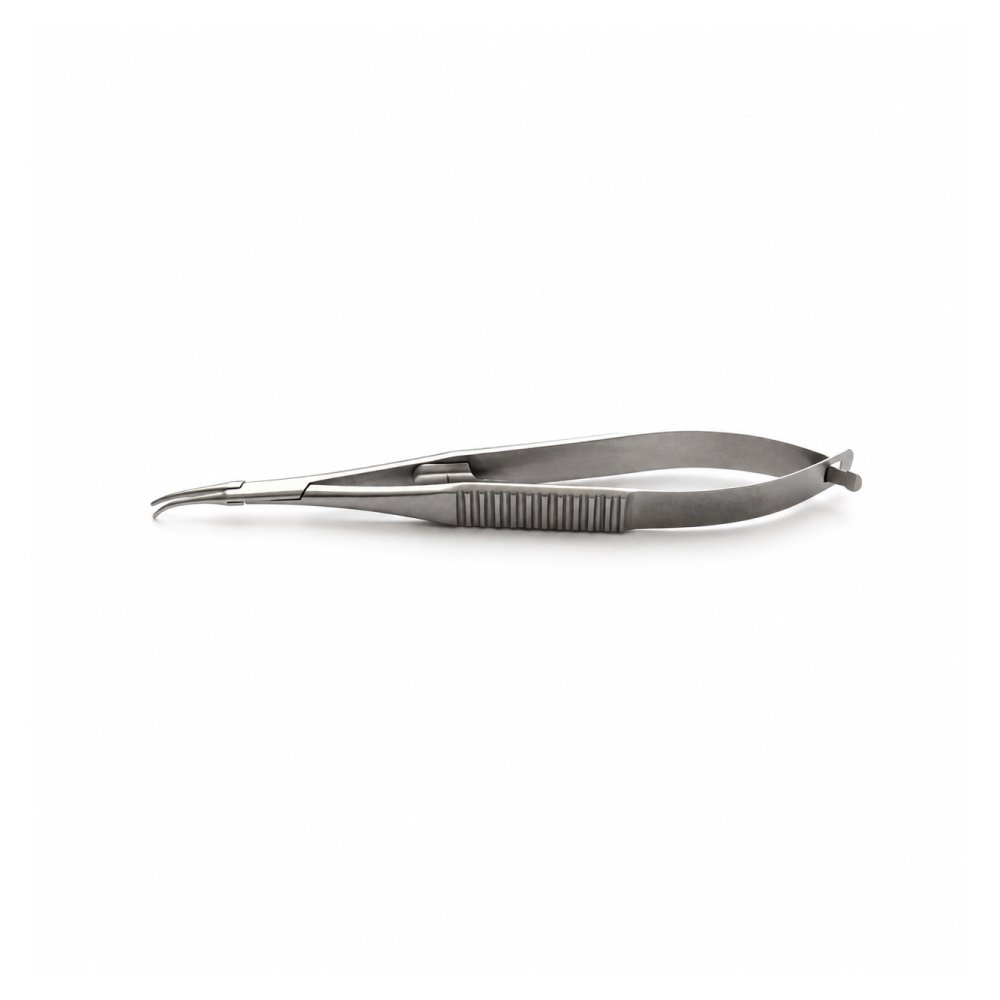 ST-12036 Castroviejo Needle Holder Curved Micro W/lock