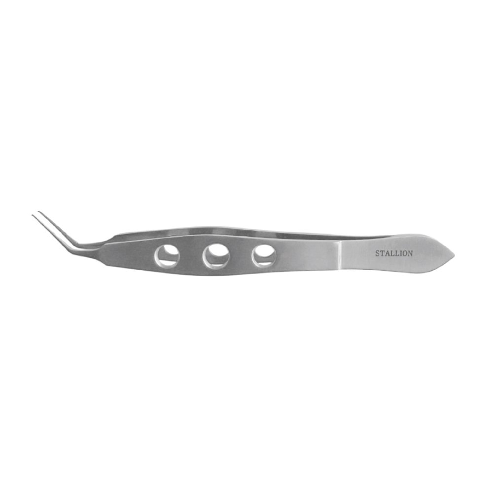 ST-16035 - Utrata Capsulorrexis Forceps With Shanks Flat Handle