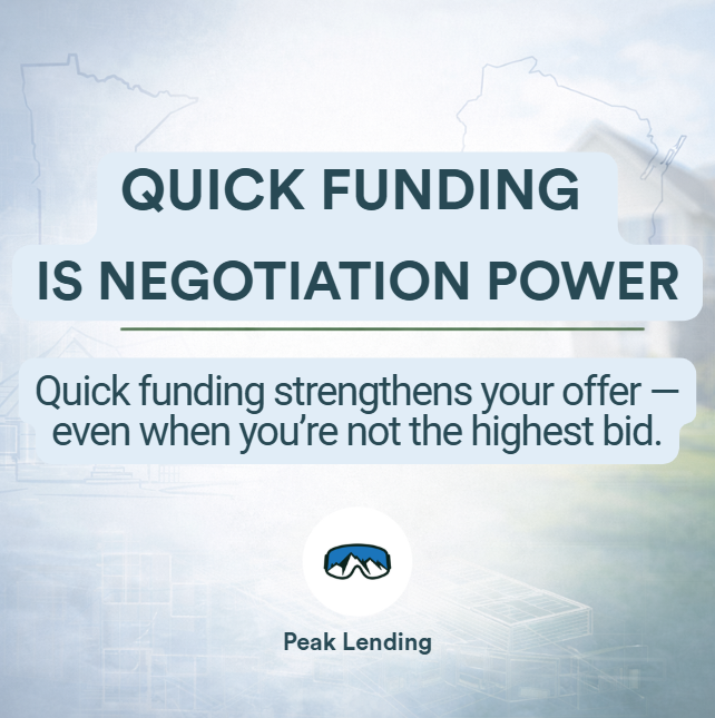 How Quick Hard Money Loans Help Minnesota &amp; Wisconsin Investors Win Competitive Deals