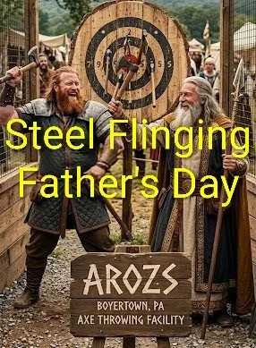 Steel Flinging Father's Day