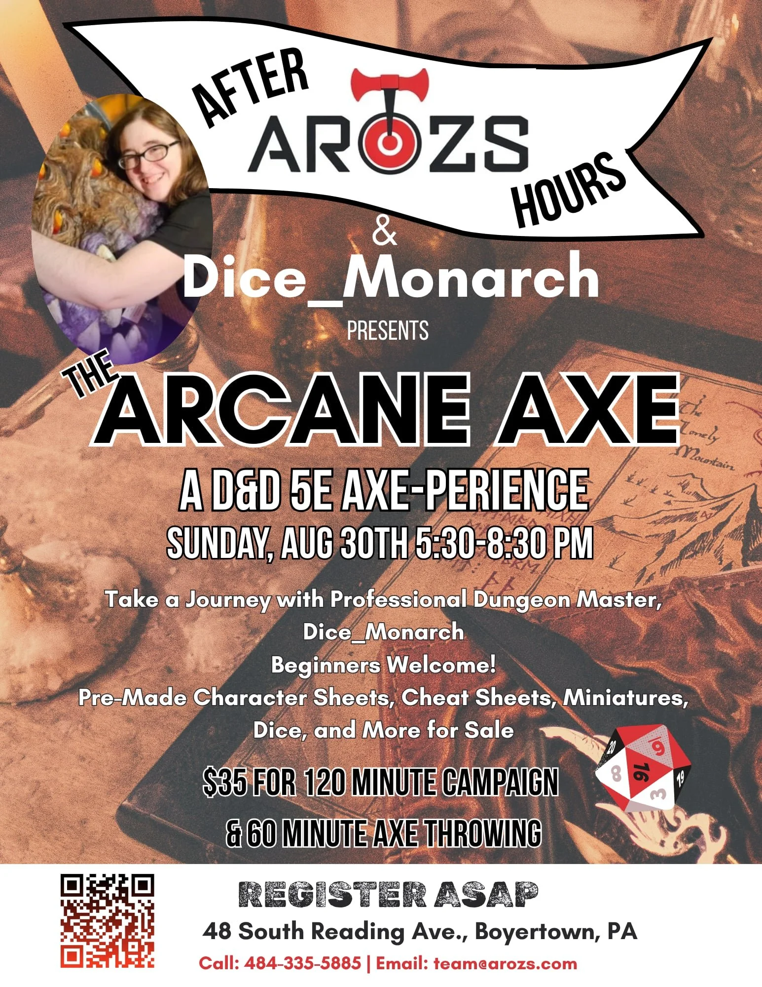ARCANE AXE: a D&D Axe-perience