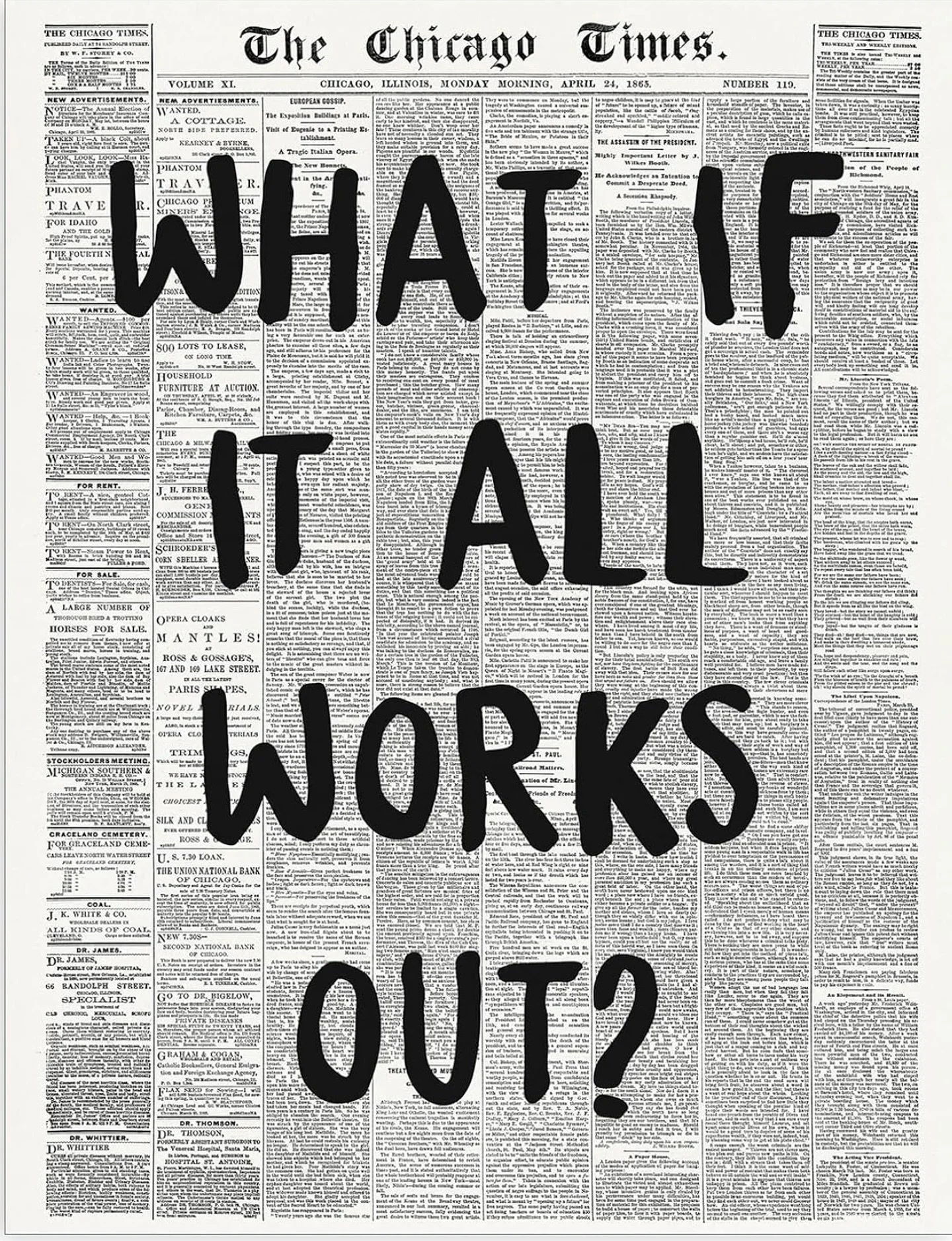 No seriously, what if it actually did? Time to stop playing small and act in a way that allows it to all work out for you. 🤌🏾