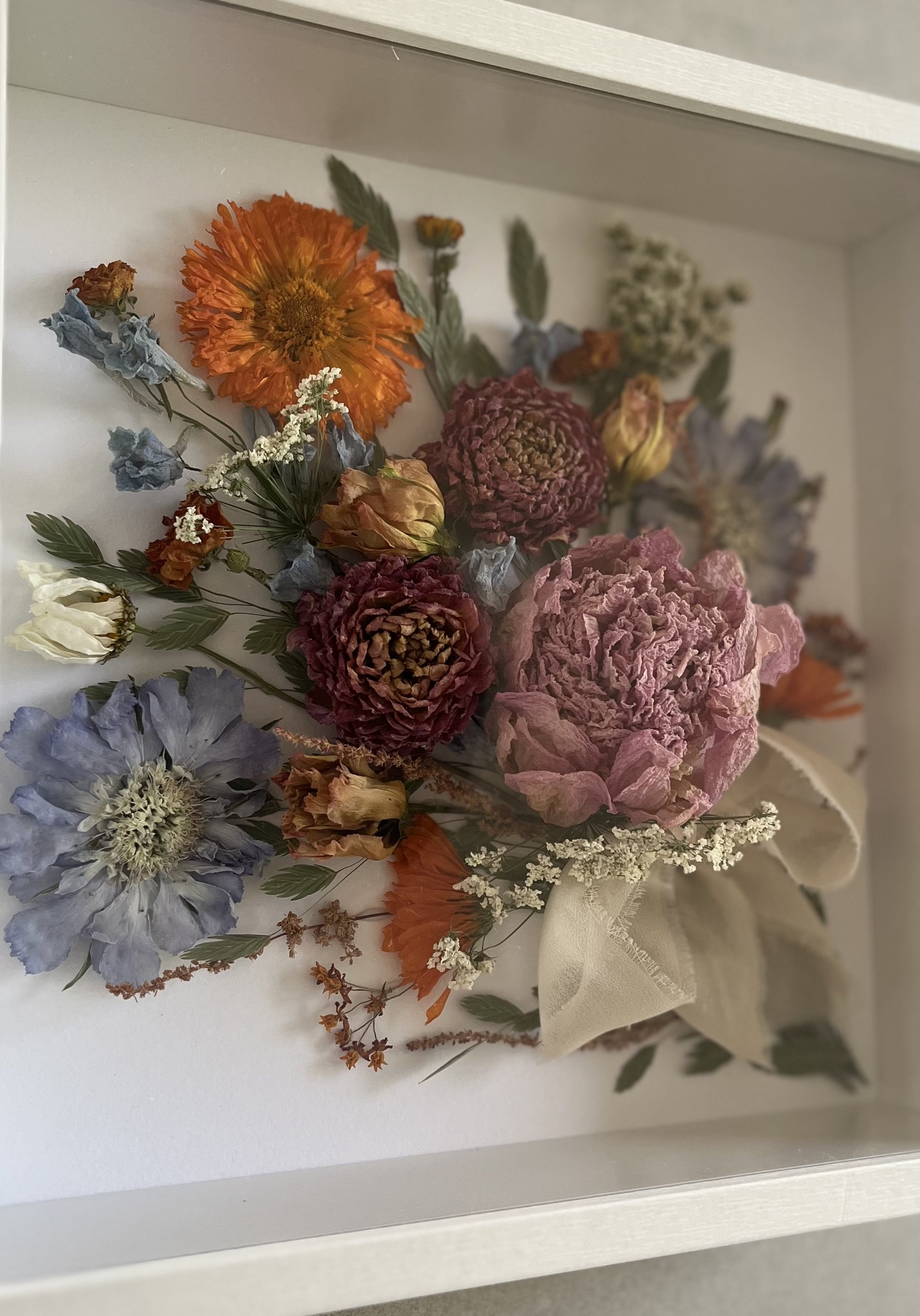 Wedding preservation dried bouquet by Little Leaf Floral, Reading, Berkshire