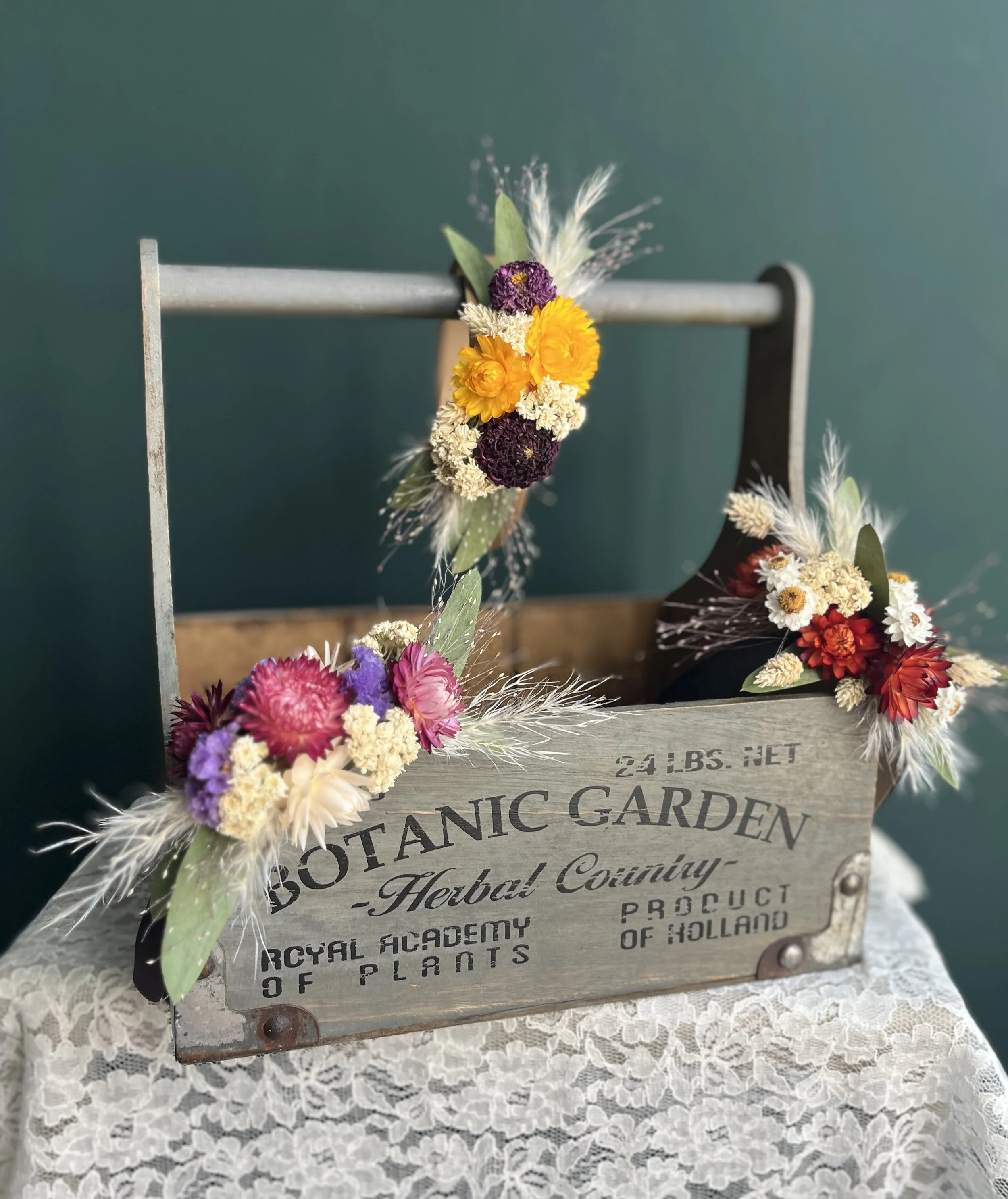Everlasting Dried Floral Headbands