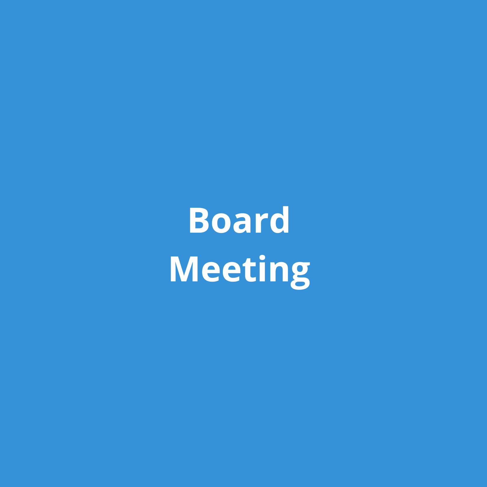 Board Meeting