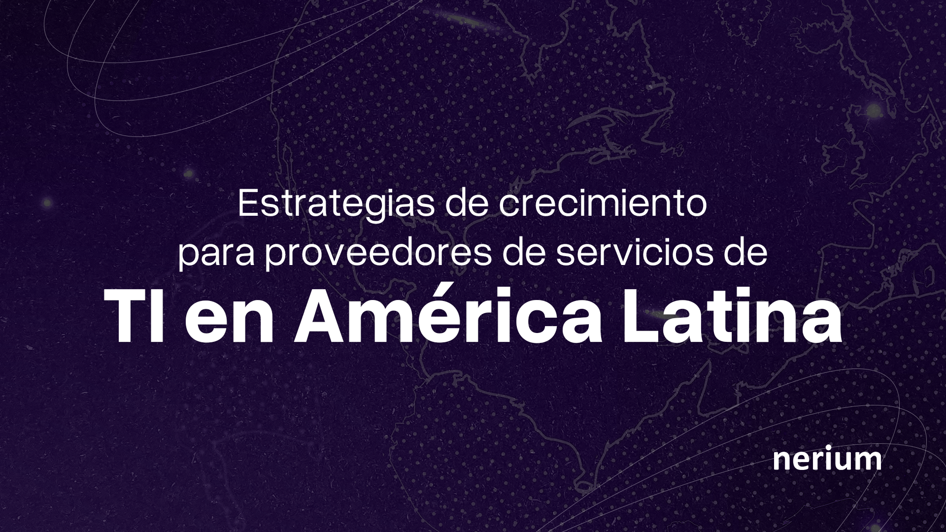 Crecimiento sostenible para proveedores de TI