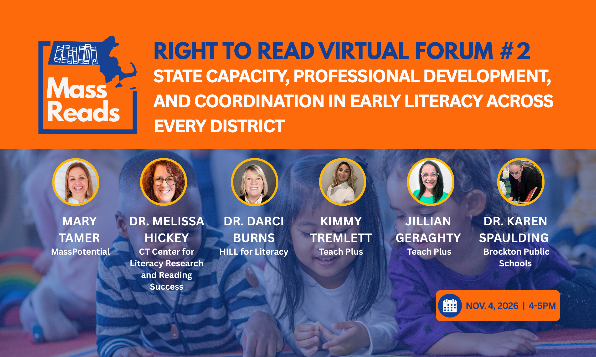 November 4: Right to Read Virtual Forum