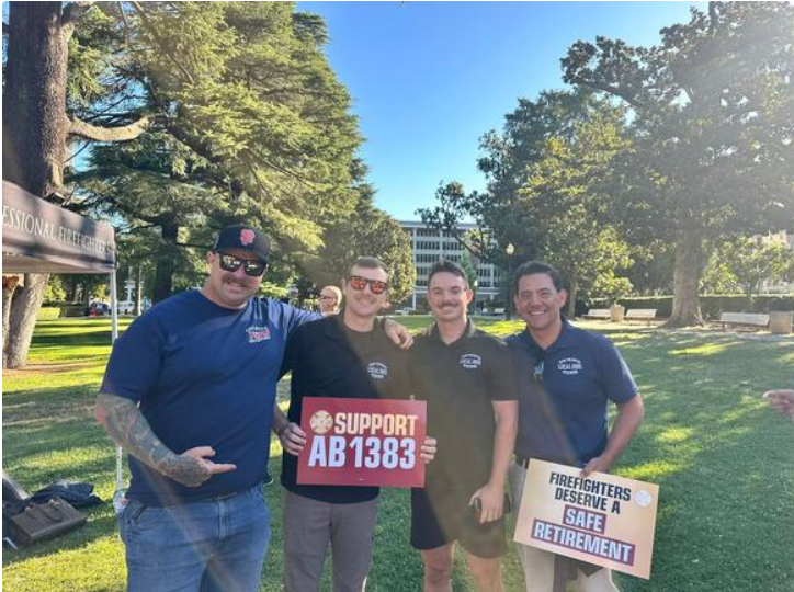 Gilroy Fire Fighters Association Local 2805 Support AB 1383