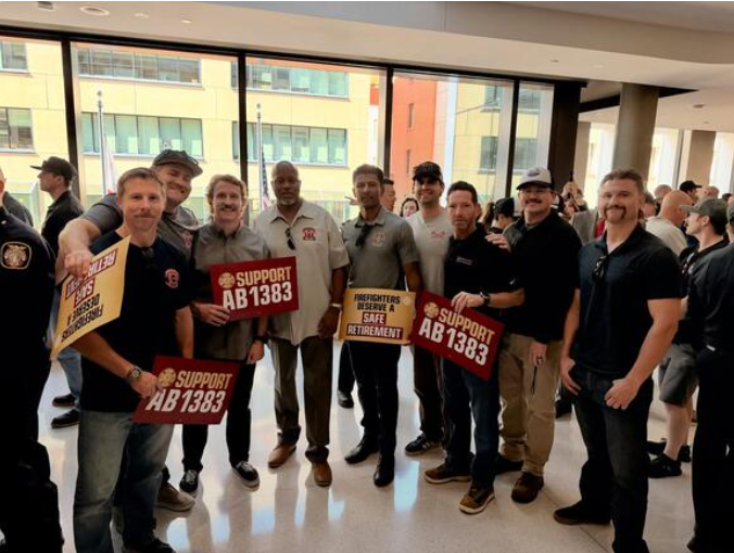 Santa Clara County Firefighters Local 1165 Supports AB 1383