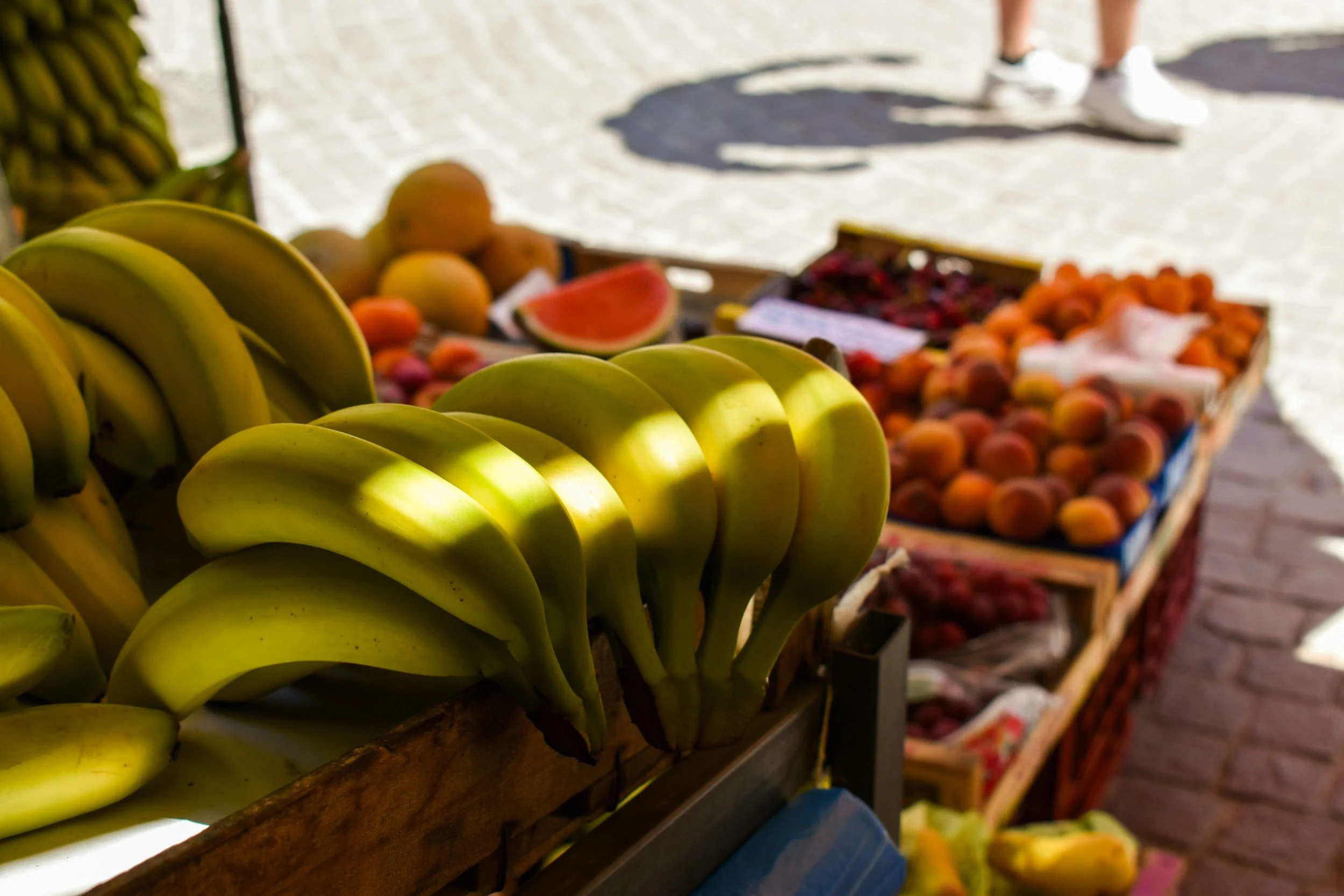 Fruit Stands in Town