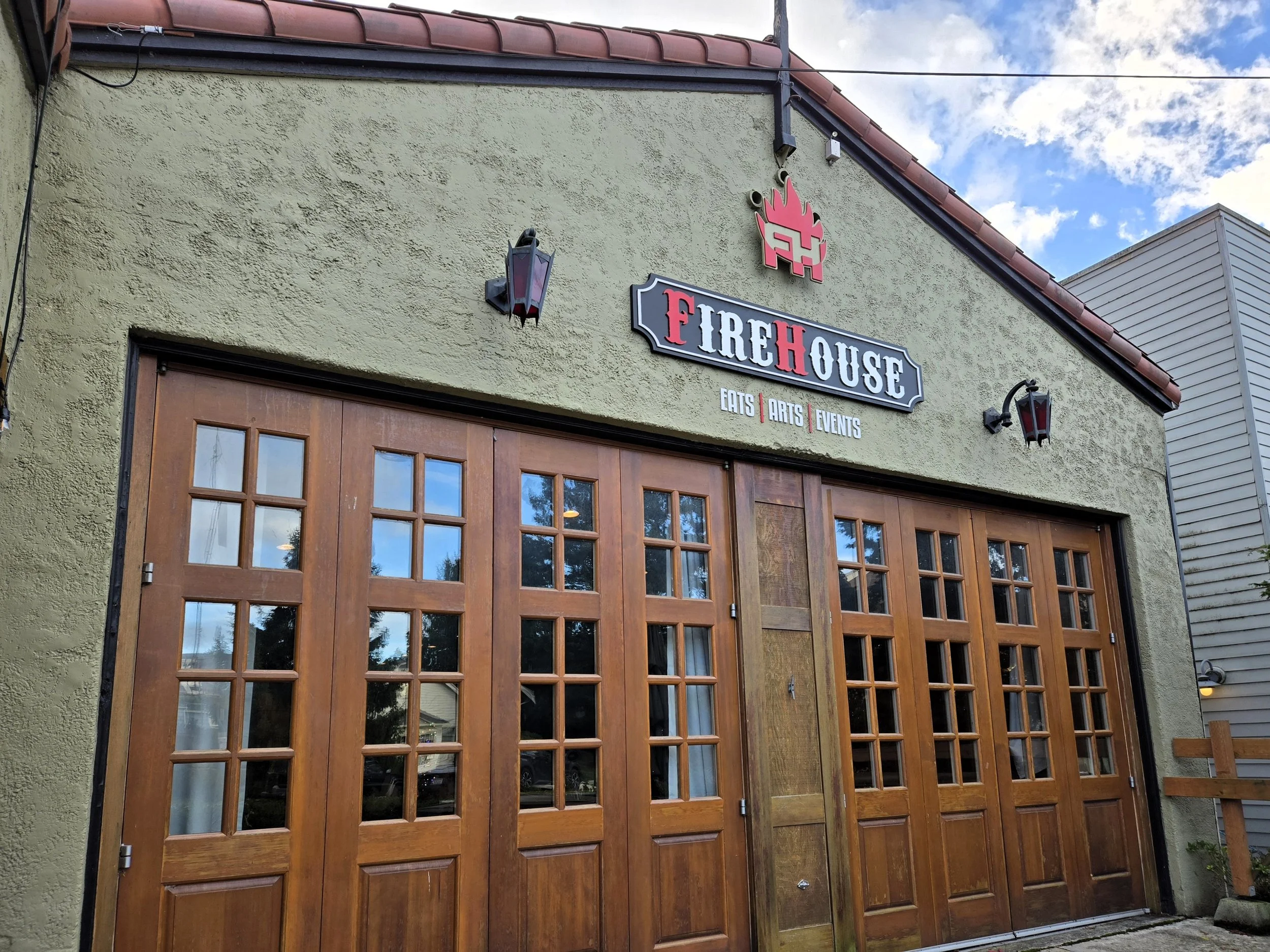 Firehouse Arts and Events Center with a “Hidden” Cafe