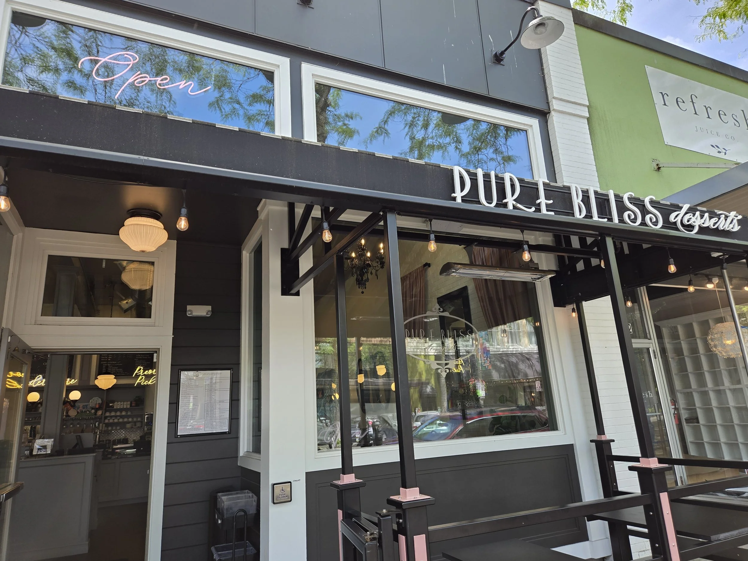 Eating at Pure Bliss Desserts — The Bellingham Blog