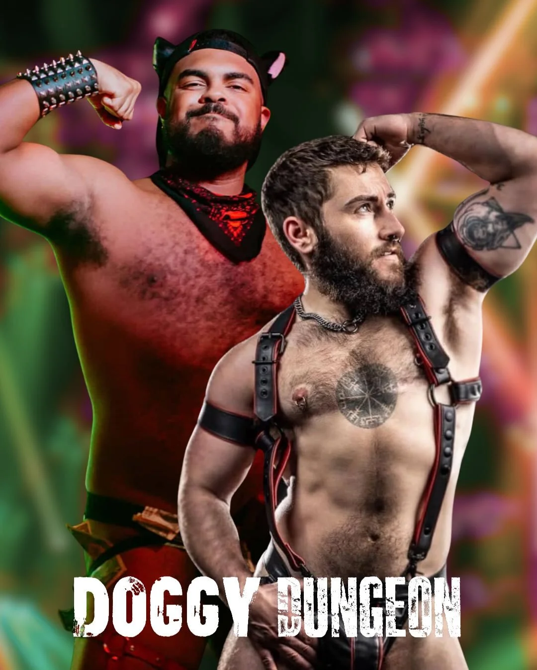 MEET YOUR GOGOS🔥
@frodogaggins 
@peanutbutterandjamlet 

Enter the Doggy Dungeon at @precinctdtla 
THIS Saturday January 10 9pm-2am