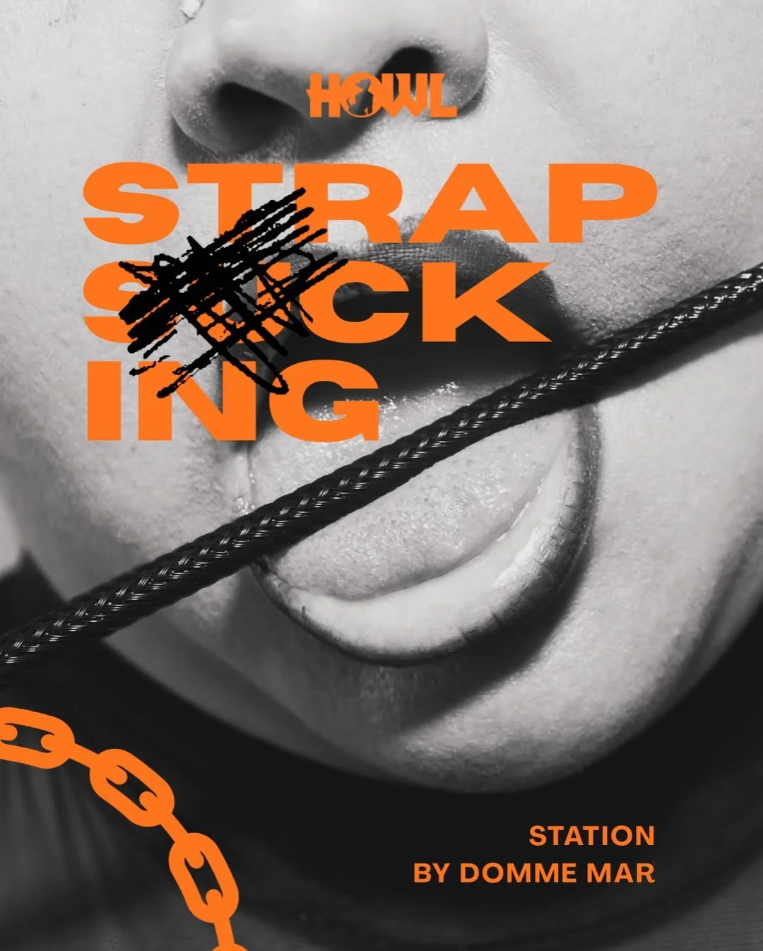 Show off how well you suck it

Strap sucking station at Doggy Dungeon 🔥
a brand new interactive demo by  @diporquerias 

How to participate:
&bull;  You can use the station with Mar and/or with a partner.
&bull;  There will be a 5 minute timer with 