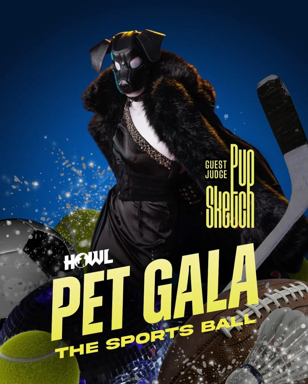 Introducing our first judge, @fetchin_sketch 

HOWL Pet Gala returns to @precinctdtla 
March 1st 3pm-9pm
Beats by @pup_sammi 
Hosted by @ghostpupdume @cybersexpuppy 
No cover

Welcome to The Sports Ball, a sexy, sporty fashion competition with three 