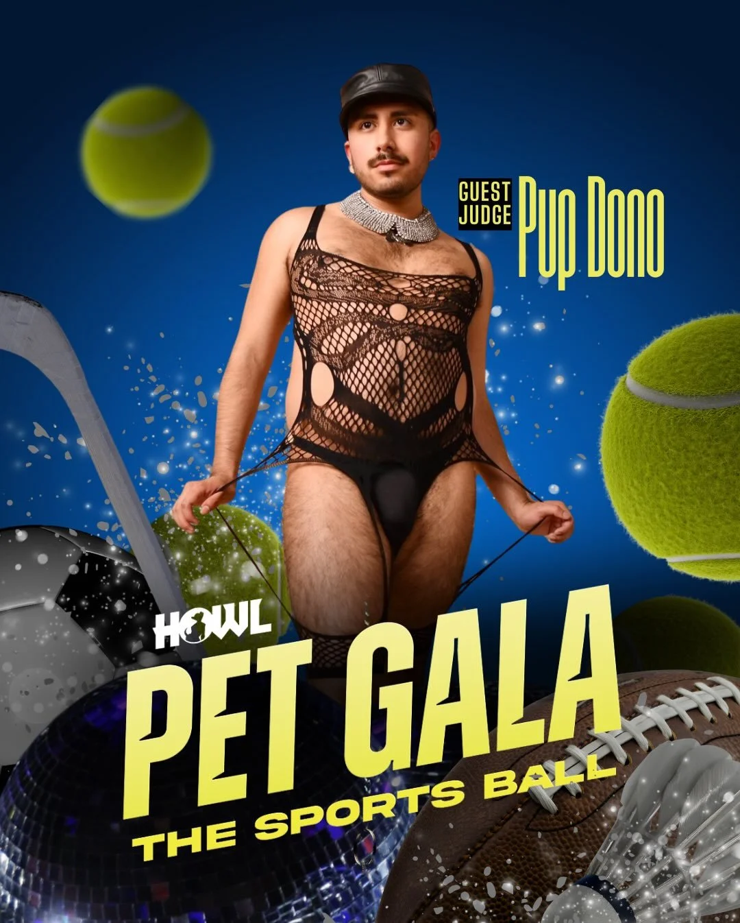 Introducing our next judge, Precinct Leather 2026 @el.perrito.chiquito 

HOWL Pet Gala returns to @precinctdtla 
March 1st 3pm-9pm
Beats by @pup_sammi 
Hosted by @ghostpupdume @cybersexpuppy 
No cover

Welcome to The Sports Ball, a sexy, sporty fashi