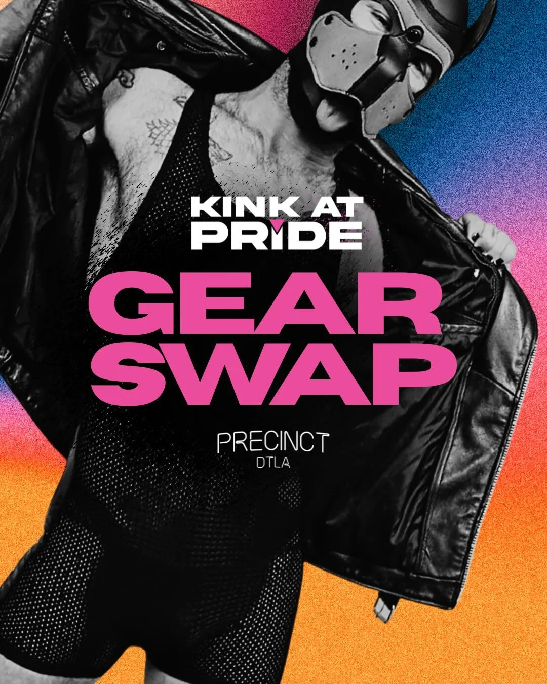 Bring your gear to swap at @precinctdtla THIS SUNDAY

Step 1. Bring your gear. 
Got leather pieces that you&rsquo;d like to trade? Kink wear you&rsquo;ve outgrown? Bring it to the Precinct Patio this Sunday to enter our HOWL gear swap. One of our vol
