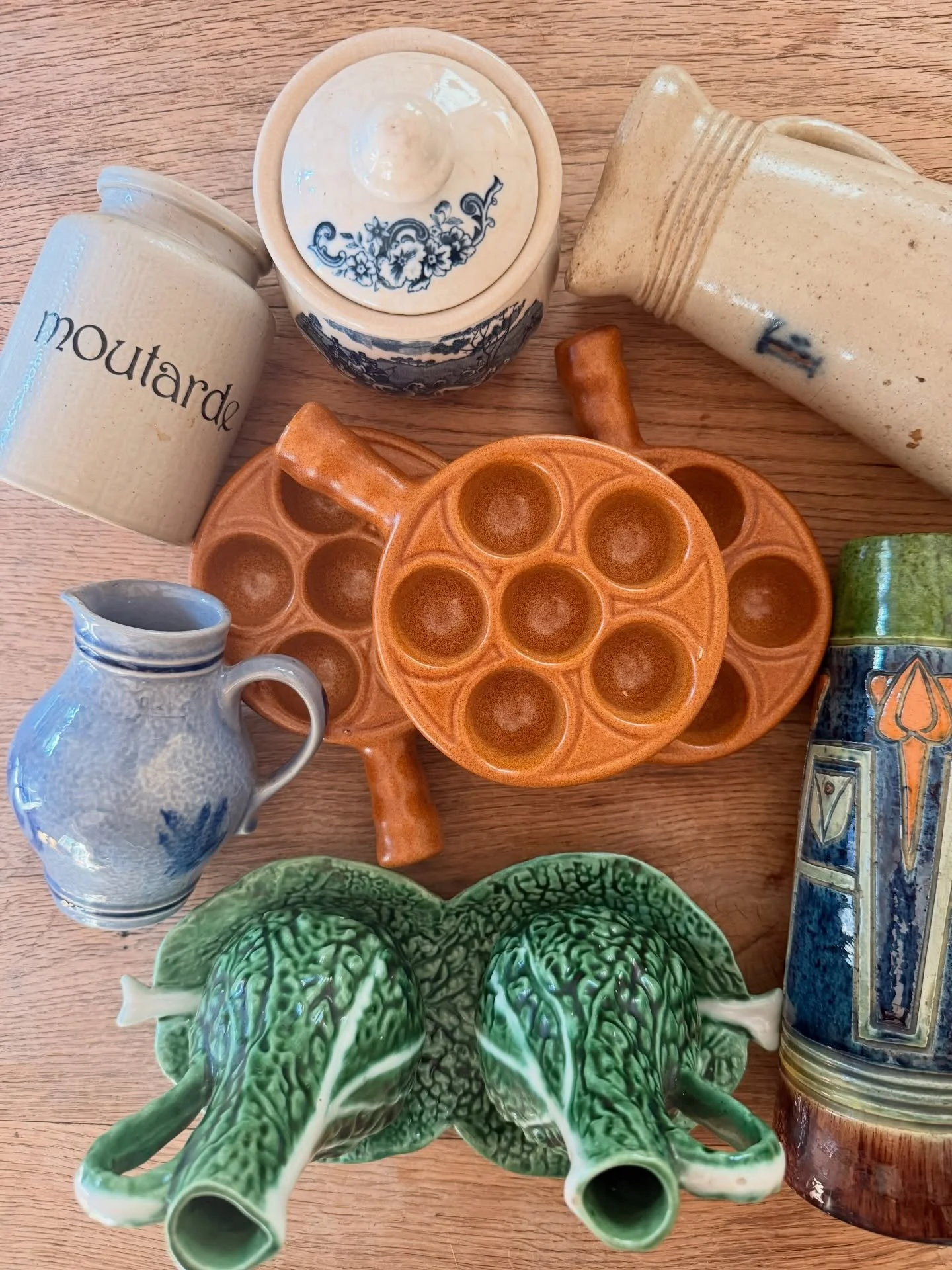 Sharing a collection from my vintage sourcing trip to Europe. All of these pieces were sourced while in either Dijon or Lyon France!

Ask to see additional photos or videos if you&rsquo;d like more info on a specific piece! Items are available unless