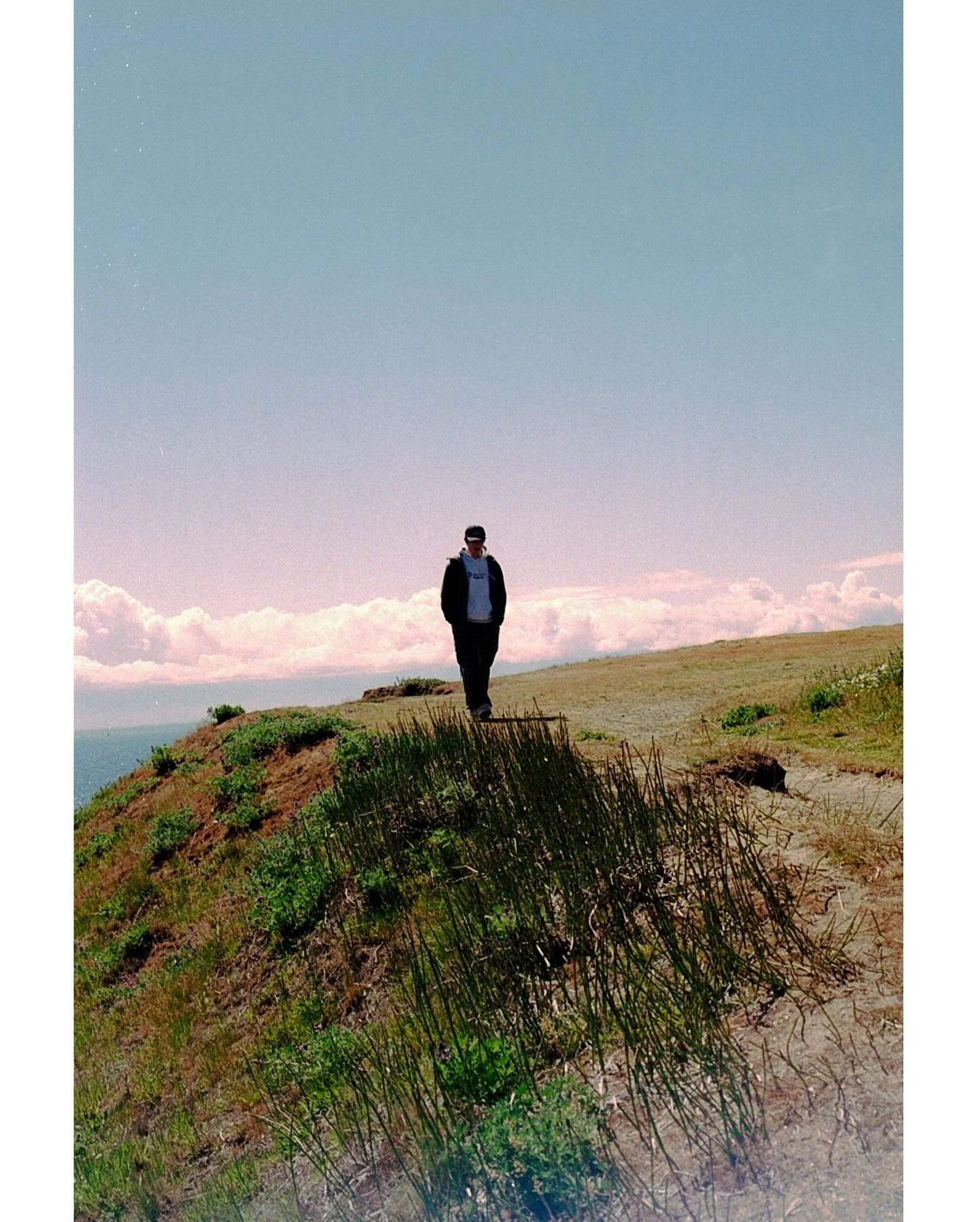 wandering along the sea