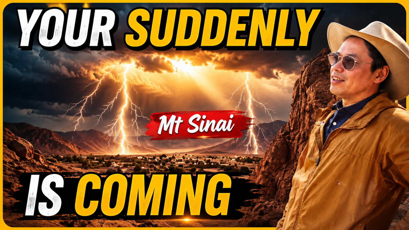 Walking Where God Moved: What Climbing Mount Sinai Taught Me About Suddenly