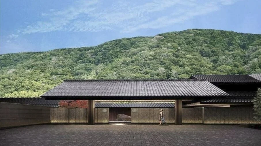 Rendering of the Mitsui Hotel Hakone