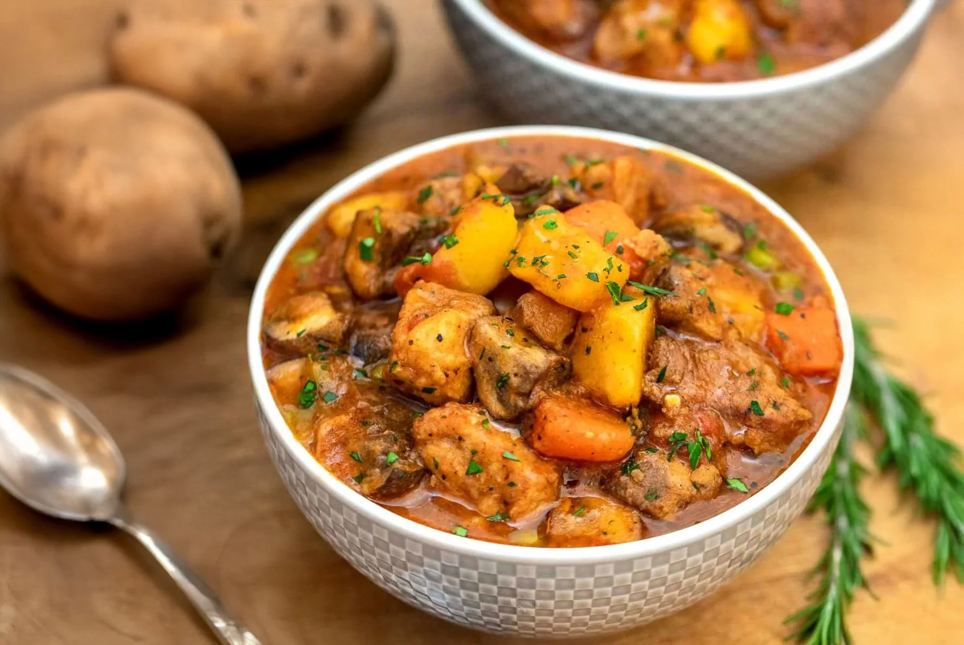 Slow Cooked Tomato Braised Pork Hock Stew
