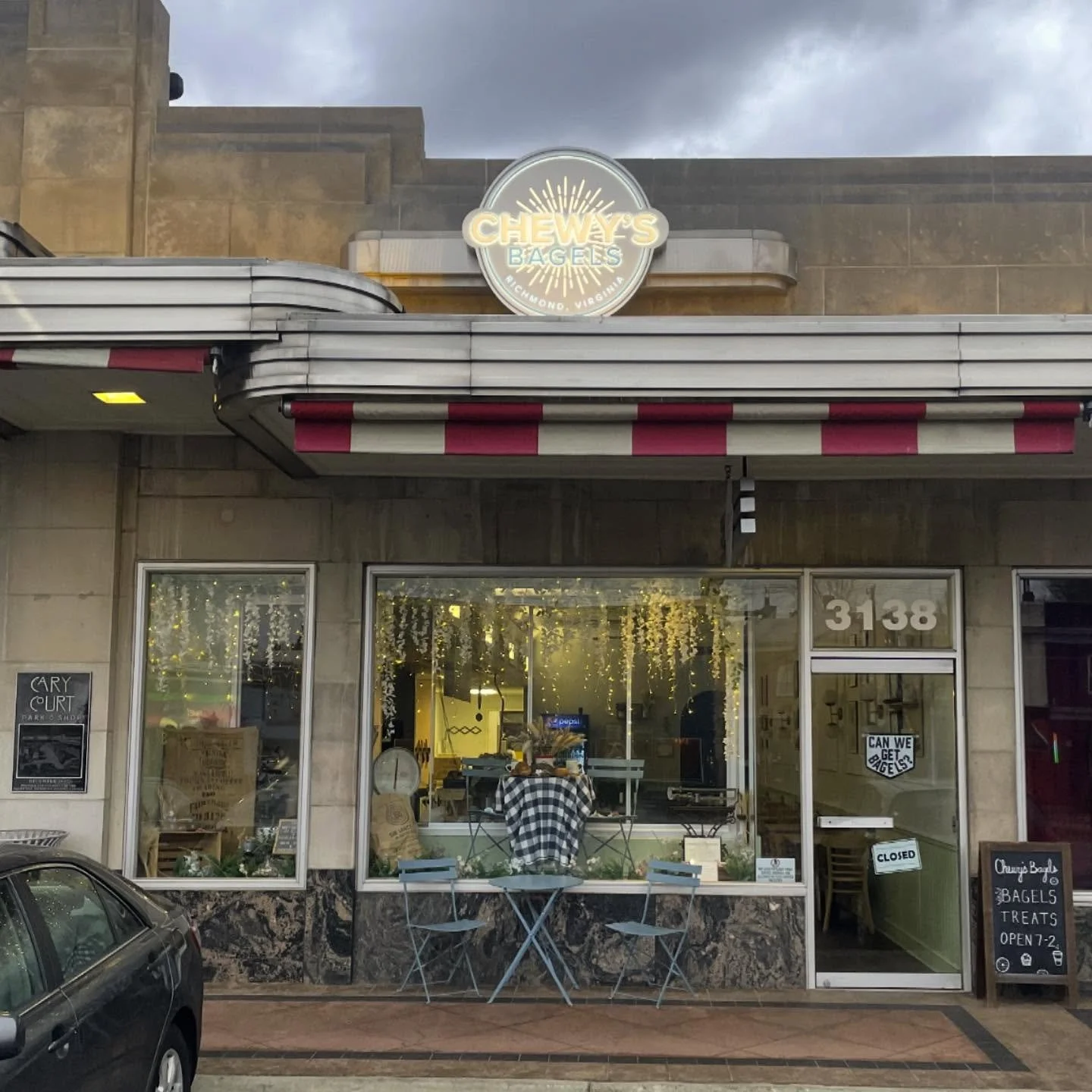 Bagels! Hot coffee! Pastries! Running water! We&rsquo;ve got it all and we are open as usual. 

Excited to serve you today. Treat yourself, it&rsquo;s been a long week. 💕