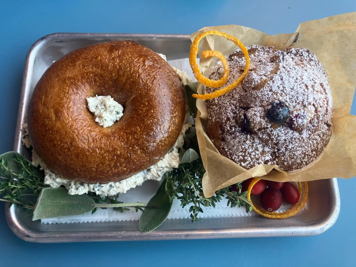 We are loaded up with goodies for you this morning!

We will be closed both Thursday and Friday, opening back up to fuel you for your small business Saturday shopping adventures 💙

WHAT WE HAVE: 

&bull; SO. MANY. BAGELS. 

&bull;If you pre-ordered 