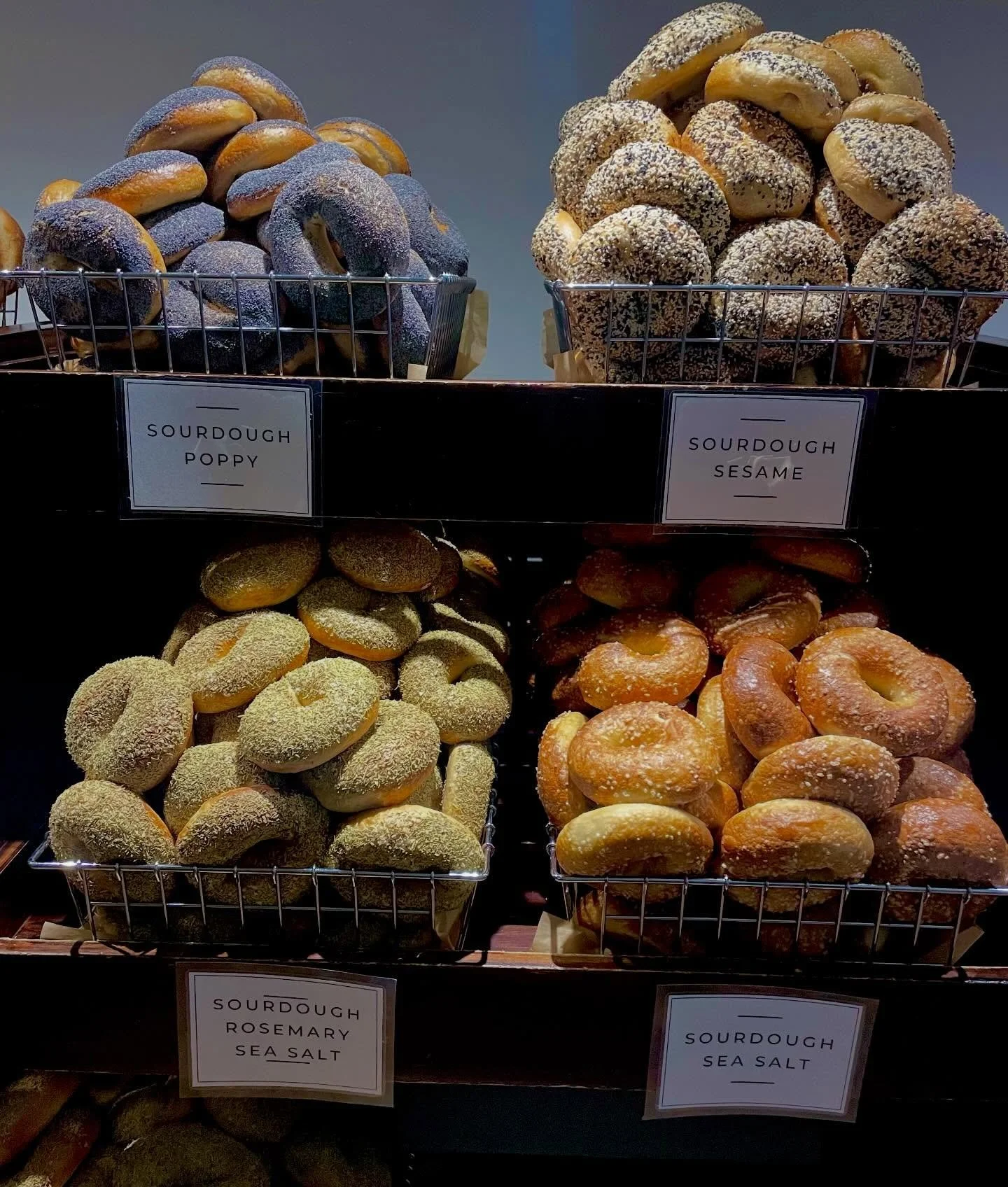 ❄️ Welp this incoming storm really has the chance to make a mess of things, so we are operating as if Chewy&rsquo;s will be closed tomorrow (Sunday) for a snow day. 

We baked off extra bagels and treats today to help you ride out the storm with the 