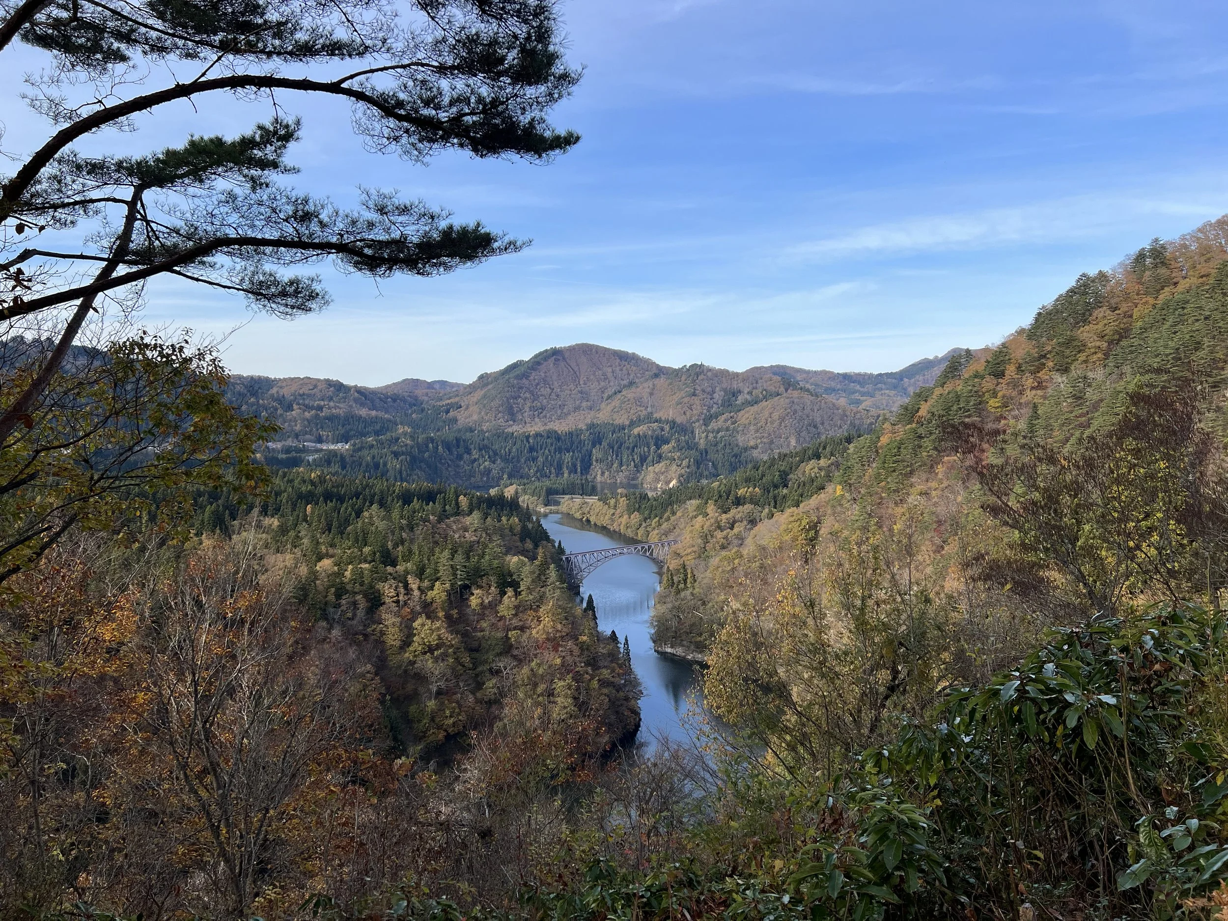 Tadami River Scenic Viewpoints - Fukushima, Japan