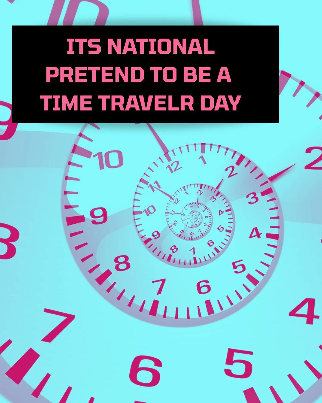 I had no idea there was such a thing as National Pretend to Be a Time Traveler Day. But hey, there&rsquo;s an occasion for everything. Thanks for putting it on my radar @aatordoff 
 
I&rsquo;ve always been fascinated by stories that involve time mani