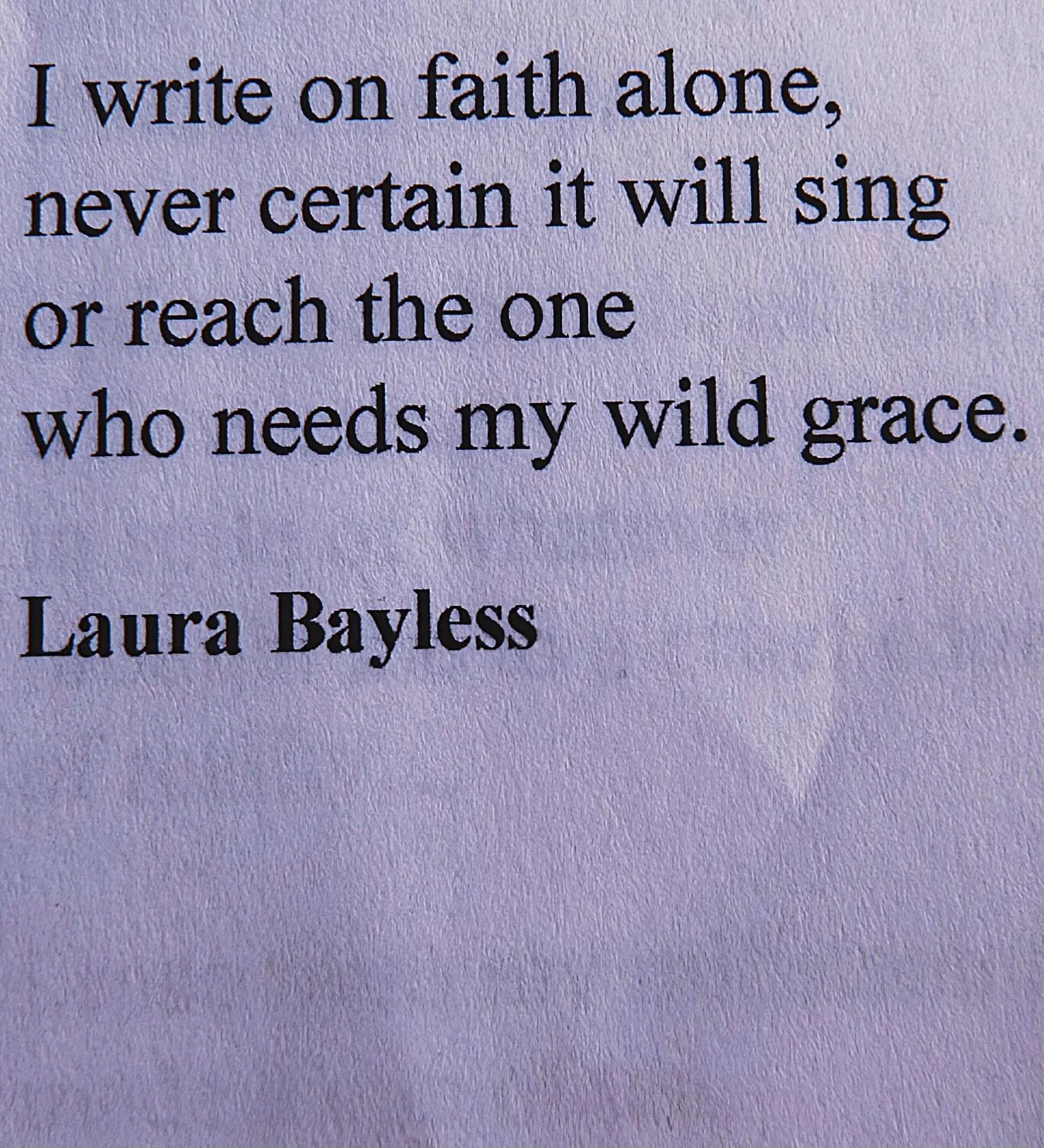 Taking a break from my regularly scheduled posting to share about this spitfire! I met Laura Bayless this week. She lives in the small apartment connected to the home of a friend I&rsquo;m staying with for a mini writing break while I&rsquo;m out wes